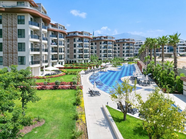 Apartamenty w Alanya Oba z dostępem do basenu i 1, 2, 4 sypialniami na sprzedaż