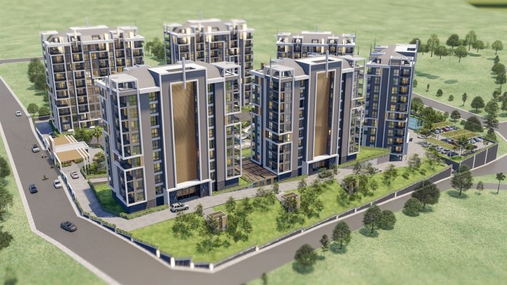 آپارتمان‌های آلانیا آوسالار با استخر برای فروش