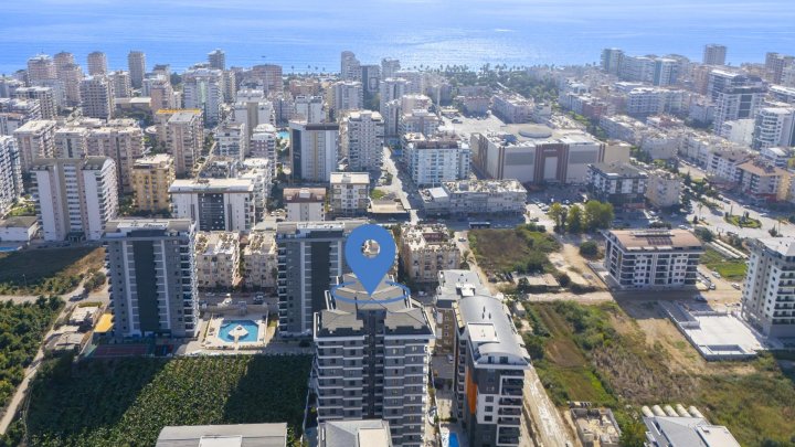 Alanya Mahmutlar'da Satılık Daireler: Plaja Yakın 1+1 ve 2+1 Daireler