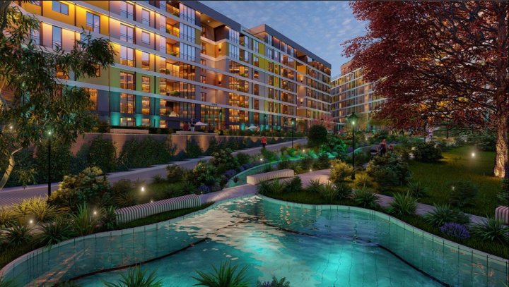 Istanbul Pendik Apartments with City View and Indoor Parking for Sale