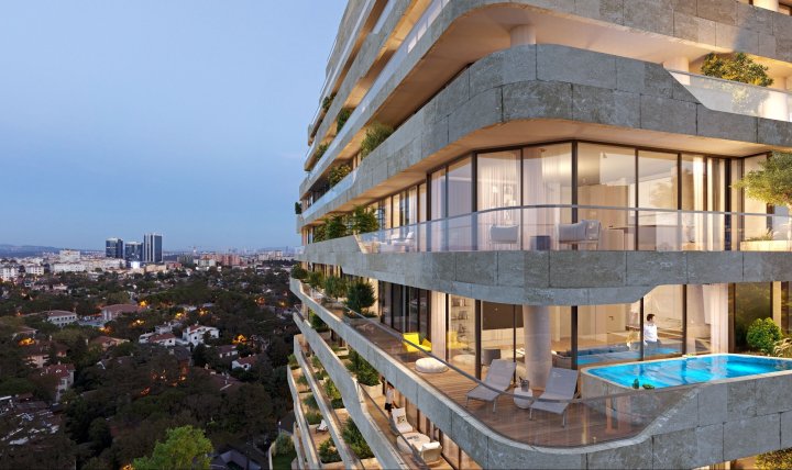 Till salu: Besiktas 3-rumslägenhet med turkiskt bad och stadsgyn