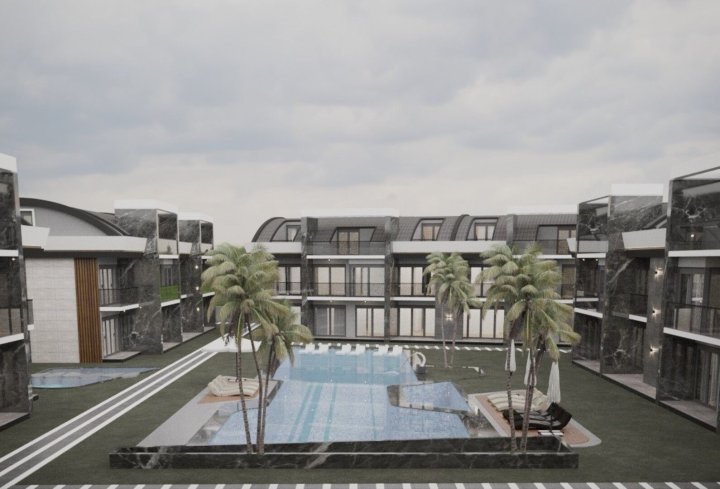 Antalya Ünlü Serik'te Lüks 1+1 ve 2+1 Daireler