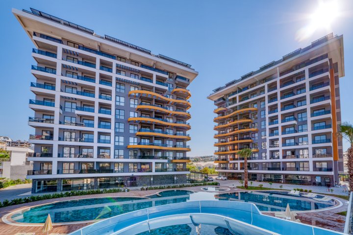 Appartement à vendre à Avsallar, Alanya : 1-2 chambres avec accès à la piscine