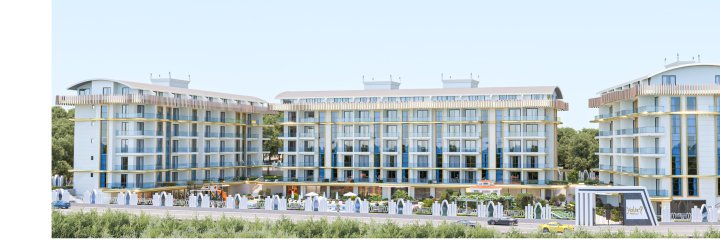 Gazipaşa'da Satılık 1+1,2+1,3+1 ve 4+1 Havuzlu ve Modern Daireler 