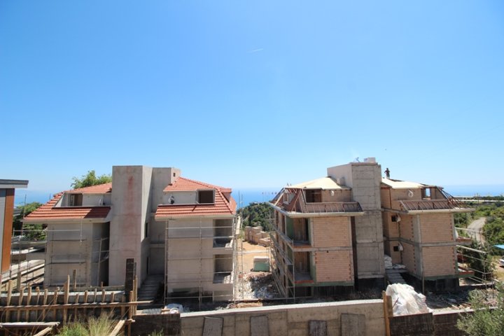 Вилла на продажу с видом на море и гражданством в Аланье Бекташ