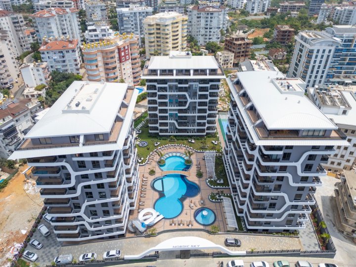 Alanya Tosmur'da Satılık Daireler: 1+1,2+1,3+1 ve 4+1 Seçenekleriyle