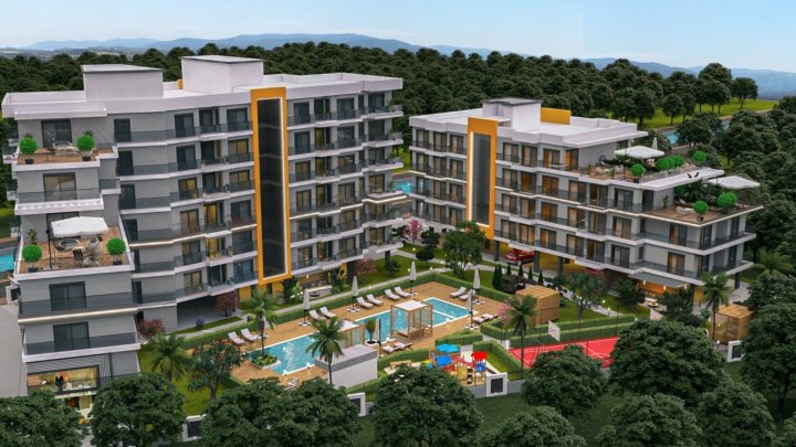 Stylish 2-Bedroom Apartments in Popular Finike, Antalya
