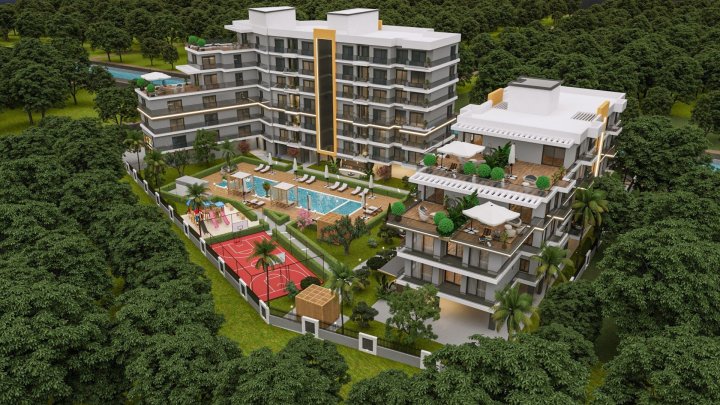 Stylish 2-Bedroom Apartments in Popular Finike, Antalya