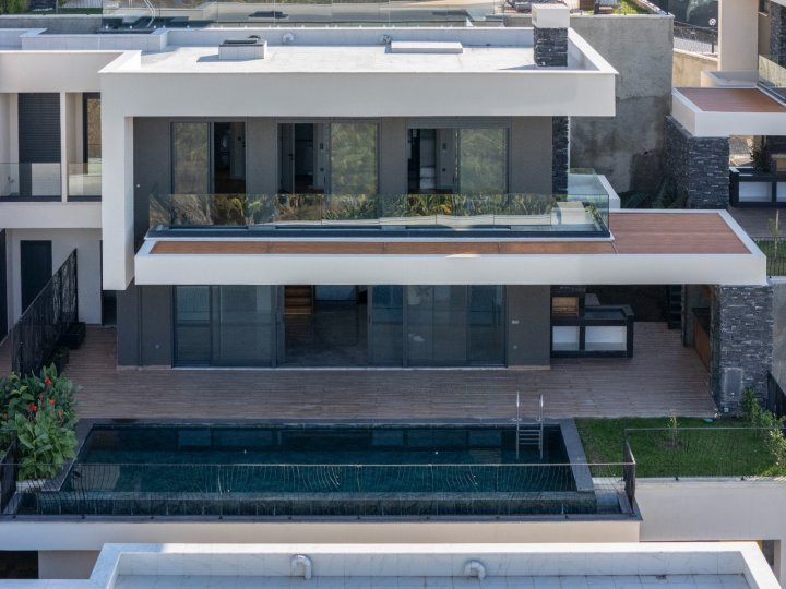 Satılık: Deniz Manzaralı Lüks Villa - Kargıcak Alanya'da 