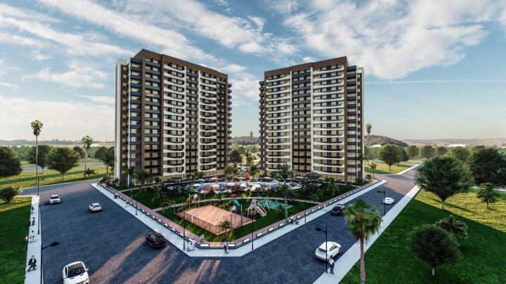 D Apartments zum Verkauf in Mersin Erdemli: 1-2 Schlafzimmer-Optionen in der Nähe des Strandes