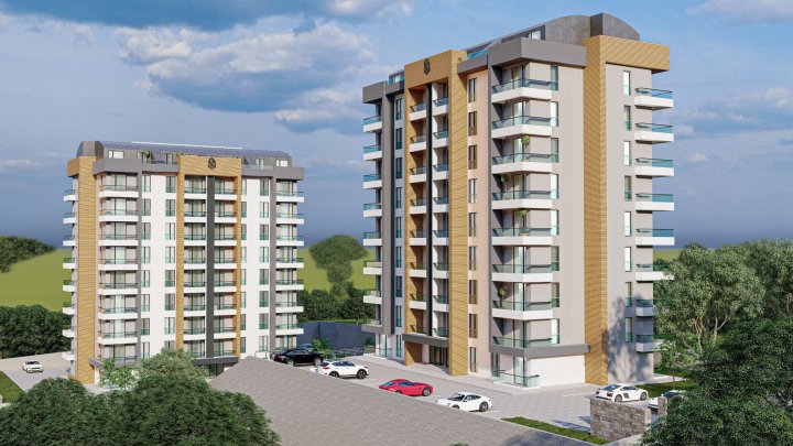 Antalya Manavgat'ta Novamall yakınında konut projesi