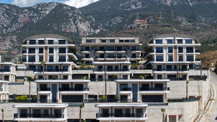 Luxury Villas & Duplex Apartments in Kargıcak Alanya – Citizenship Eligible with Sea View