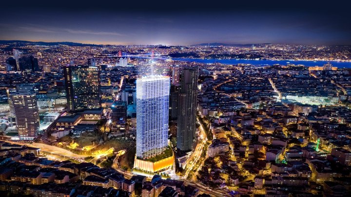 À vendre : appartements de 1 à 2 chambres à Istanbul Sisli avec vue sur la mer et citoyenneté