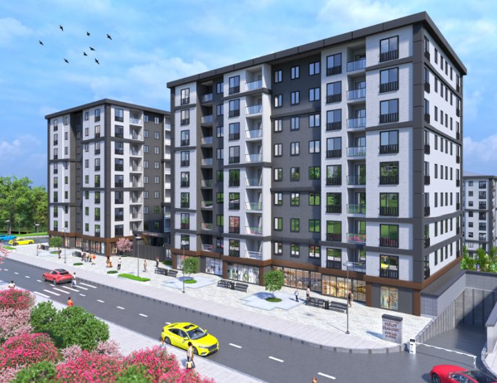 Барои фурӯш: Апартаментҳои 1-3 хоб бо иҷозатнома дар Бейликдуз, Истанбул