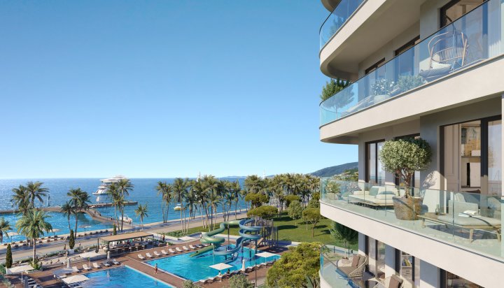 Panoramic Sea View 1-Bedroom Apartment, Gaziveren, North Cyprus