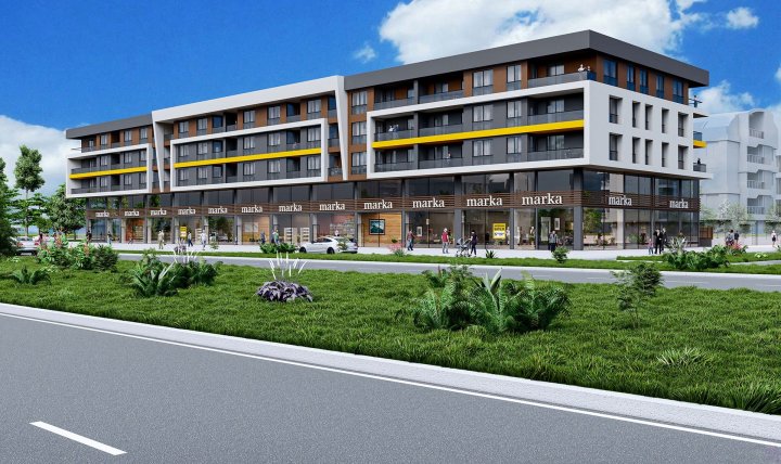 Strikingly modern apartments located in Kepez, Antalya