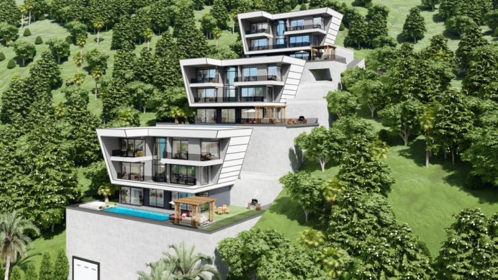 Satılık: Alanya Tepe'de Lüks 4+1 Villa