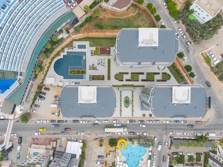 Alanya Tosmurda Havuzlu Lüks Satılık 1+1 ve 2+1 Daireler 