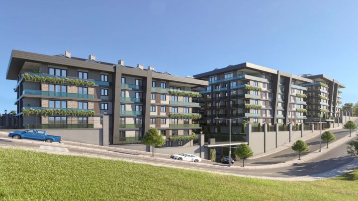 Lejlighed til salg i Uskudar, Istanbul: 2-5 soveværelser med pool og opholdstilladelse