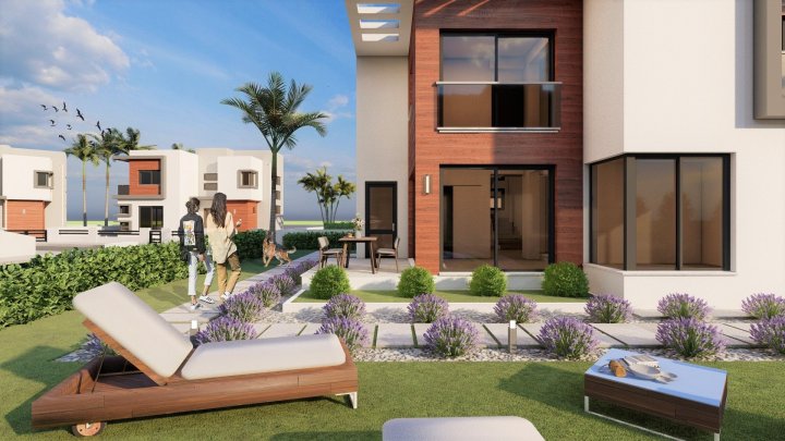 Noord-Cyprus: Huis met uitzicht op zee en 3 slaapkamers