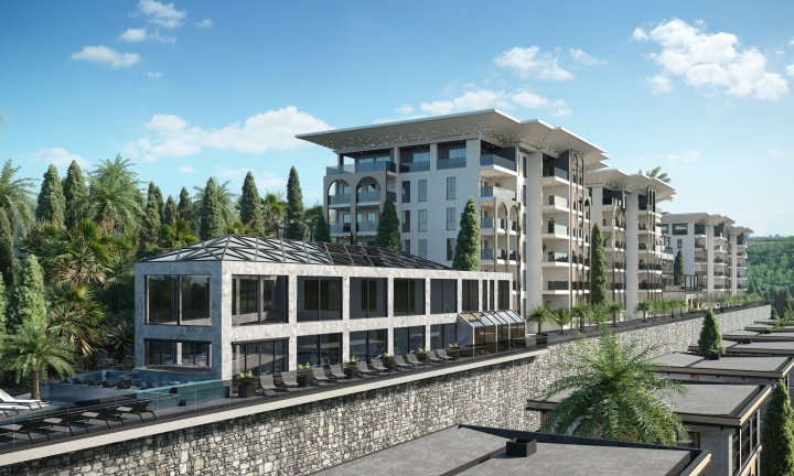 Deniz Manzaralı Lüks 1+1,2+1,3+1 ve 4+1 Daireler ve Villalar Kargıcak, Alanya 