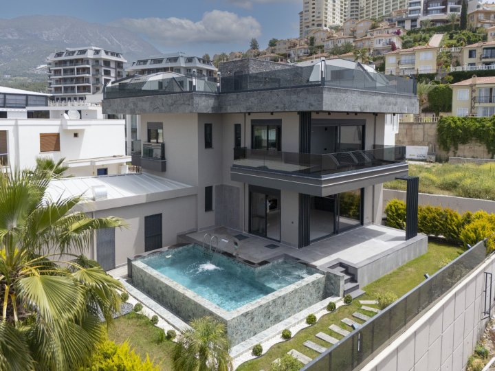 Kargıcak, Alanya'da Satılık: 4+1, Özel Havuzlu Villa 