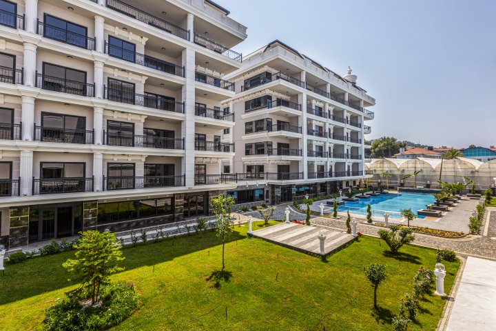 3-Zimmer-Wohnung zum Verkauf mit Meerblick in Kargicak, Alanya