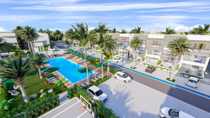 Apartment For Sale: Poolside Amenities in Yeni Iskele