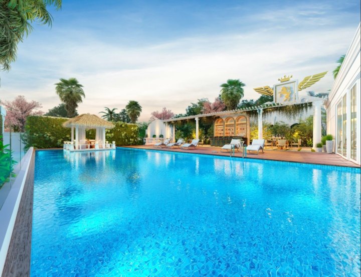 Lejlighed til salg i Al Barsha South, Dubai - 0 til 3 værelser