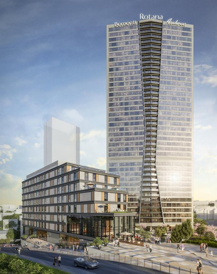 Стамбул Шişli Пәтерлерін сату: 1-4 жатын бөлмелері бар тұрғын үй рұқсаты және теңіз көрінісі