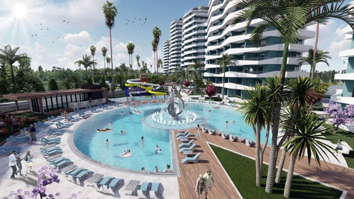 Deluxe residential complex in Long Beach region, Cyprus