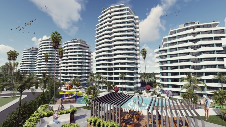 Deluxe residential complex in Long Beach region, Cyprus