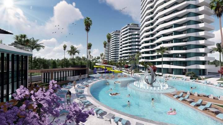 Deluxe residential complex in Long Beach region, Cyprus