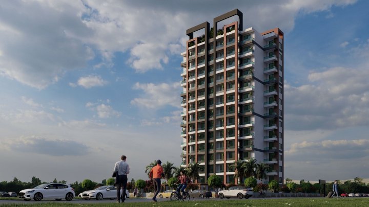 Satılık Daire: Mezitli, Mersin'de Havuzlu ve Denize Sıfır