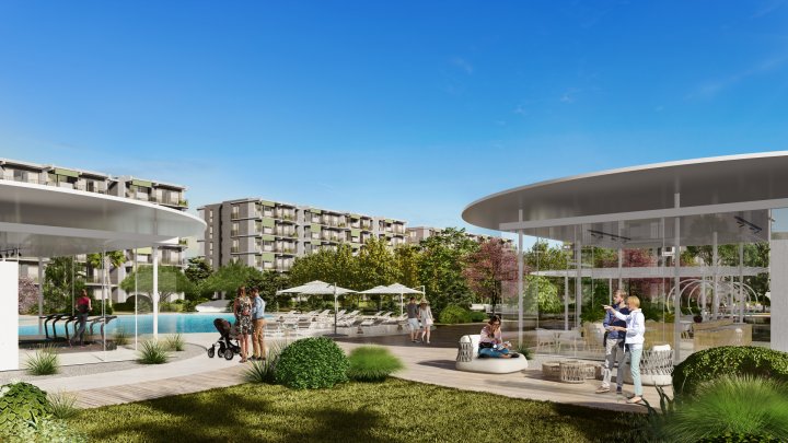 Spacious 3-Bedroom Apartment with Pool and Gym in Mezitli