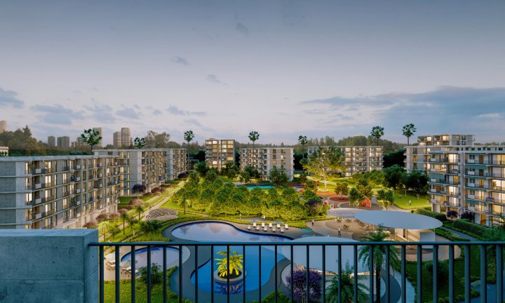 Spacious 3-Bedroom Apartment with Pool and Gym in Mezitli