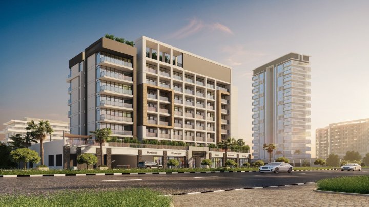 Smukke lejligheder i ideel beliggenhed i MBR City, Dubai