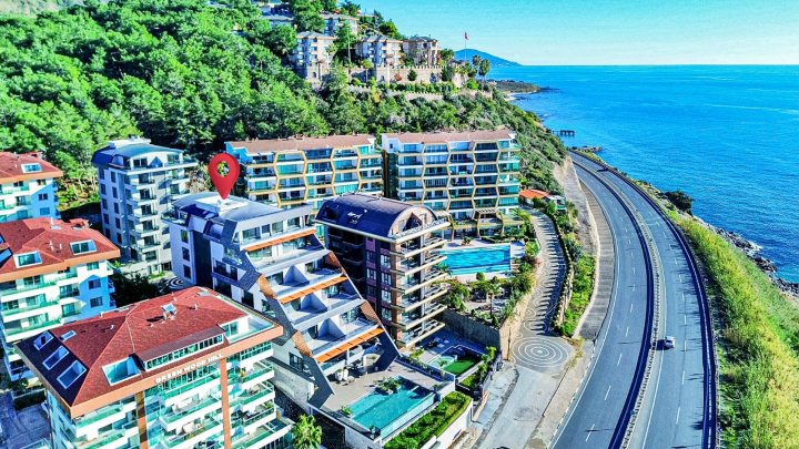 Alanya Kargıcak'ta Denize Sıfır, Muhteşem Deniz Manzaralı Satılık Daireler: 2+1, 3+1 ve 4+1 Seçenekleriyle