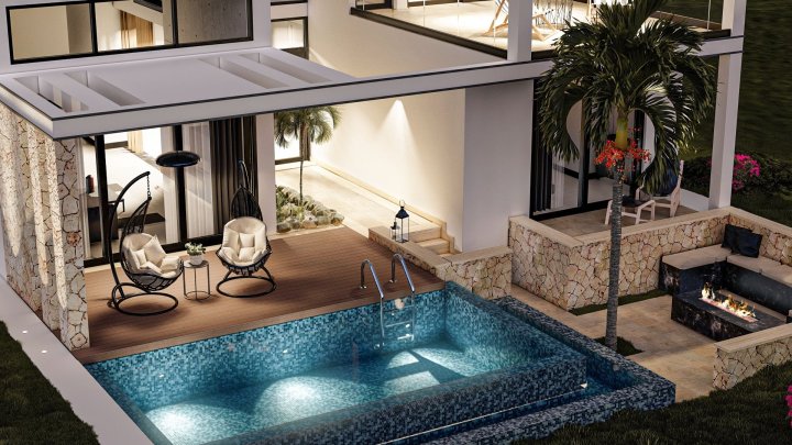 Баҳри ором: Виллаҳои люксӣ дар Эсентепе