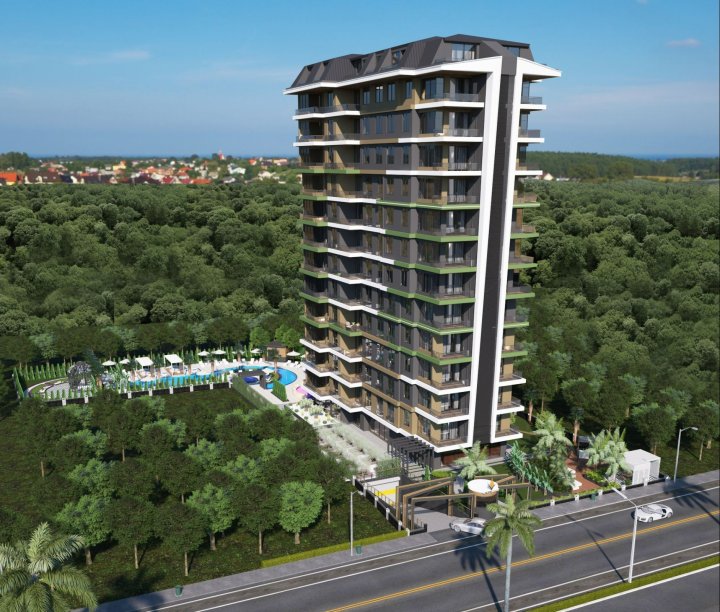 Alanya Mahmutlar'da Lüks Denize Sıfır Daireler