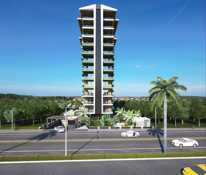 Alanya Mahmutlar'da Lüks Denize Sıfır Daireler