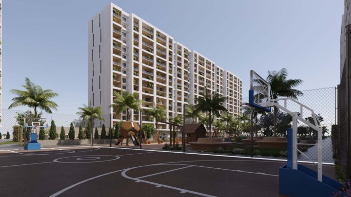 2 and 1 Bedroom Apartments for Sale in Mersin Erdemli with Pool and Close to the Beach