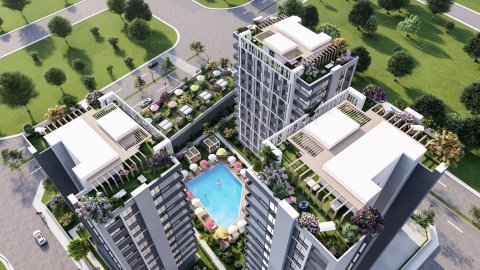 Mersin Erdemli Apartments: 1 & 2 Bedrooms with City and Sea Views for Sale