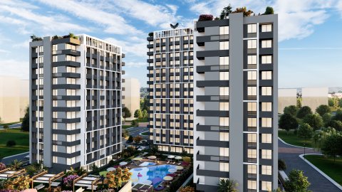 Mersin Erdemli Apartments: 1 & 2 Bedrooms with City and Sea Views for Sale