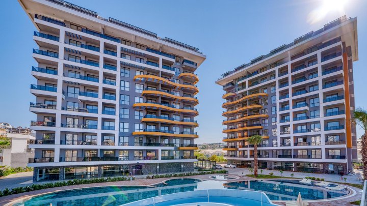 آپارتمان برای فروش در آوساللار، آلانیا: دوخوابه، نزدیک به دریا