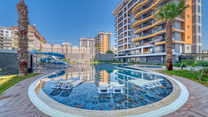 آپارتمان برای فروش در آوساللار، آلانیا: دوخوابه، نزدیک به دریا