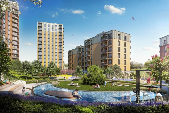 Umraniye Lejligheder til Salg: 1-2 Soveværelser med Pool og Statsborgerskab