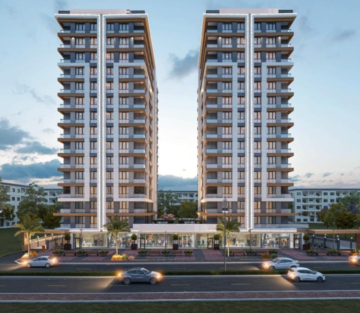 Lejlighed med havudsigt til salg med 2 og 3 soveværelser i Kucukcekmece, Istanbul