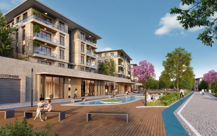 Køb en 1-, 2- eller 3-værelses lejlighed med statsborgerskab i Basaksehir, Istanbul