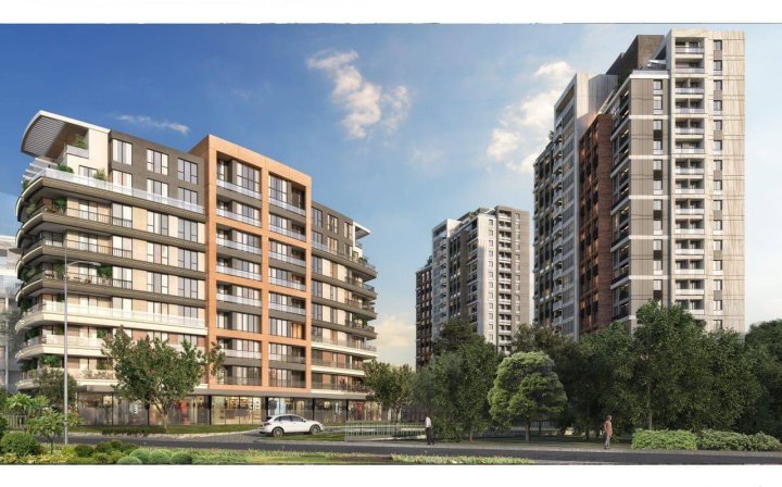 Køb en 2- eller 3-værelses lejlighed i Sariyer Istanbul med pool, berettiget til statsborgerskab